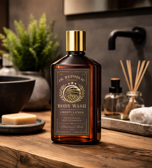 Liberty Lather 16 oz - (Beard & Body Wash)