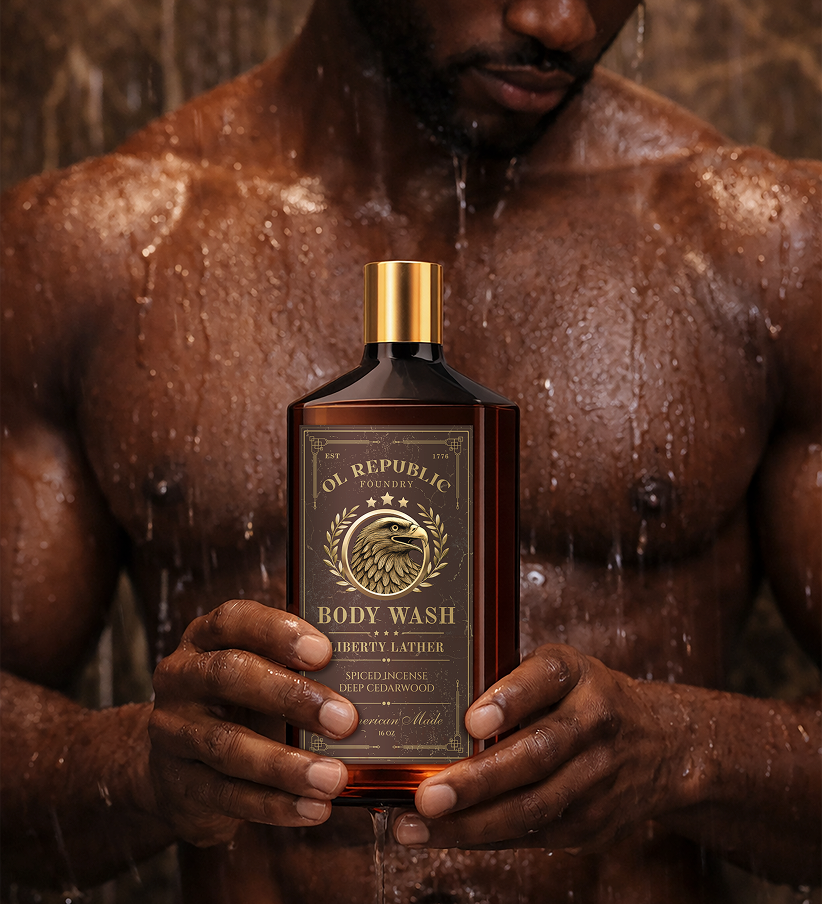 Liberty Lather 16 oz - (Beard & Body Wash)
