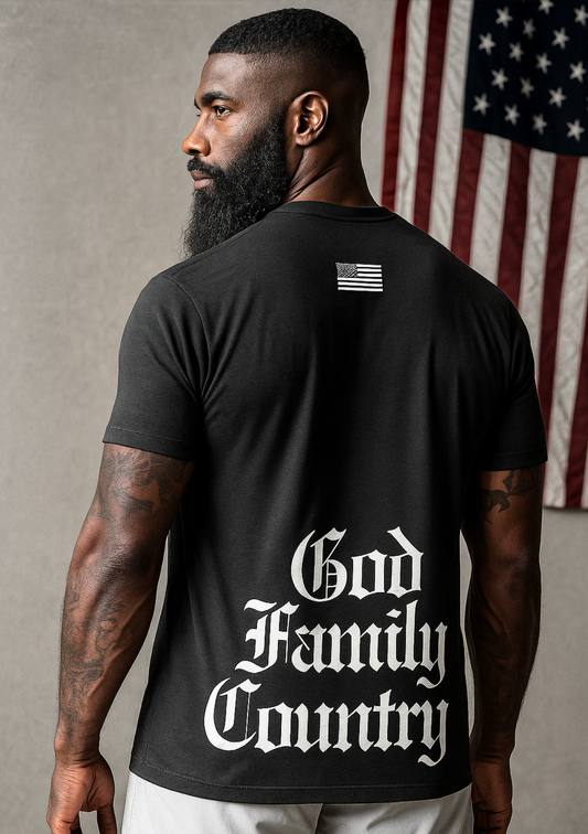 GOD, FAMILY, COUNTRY T