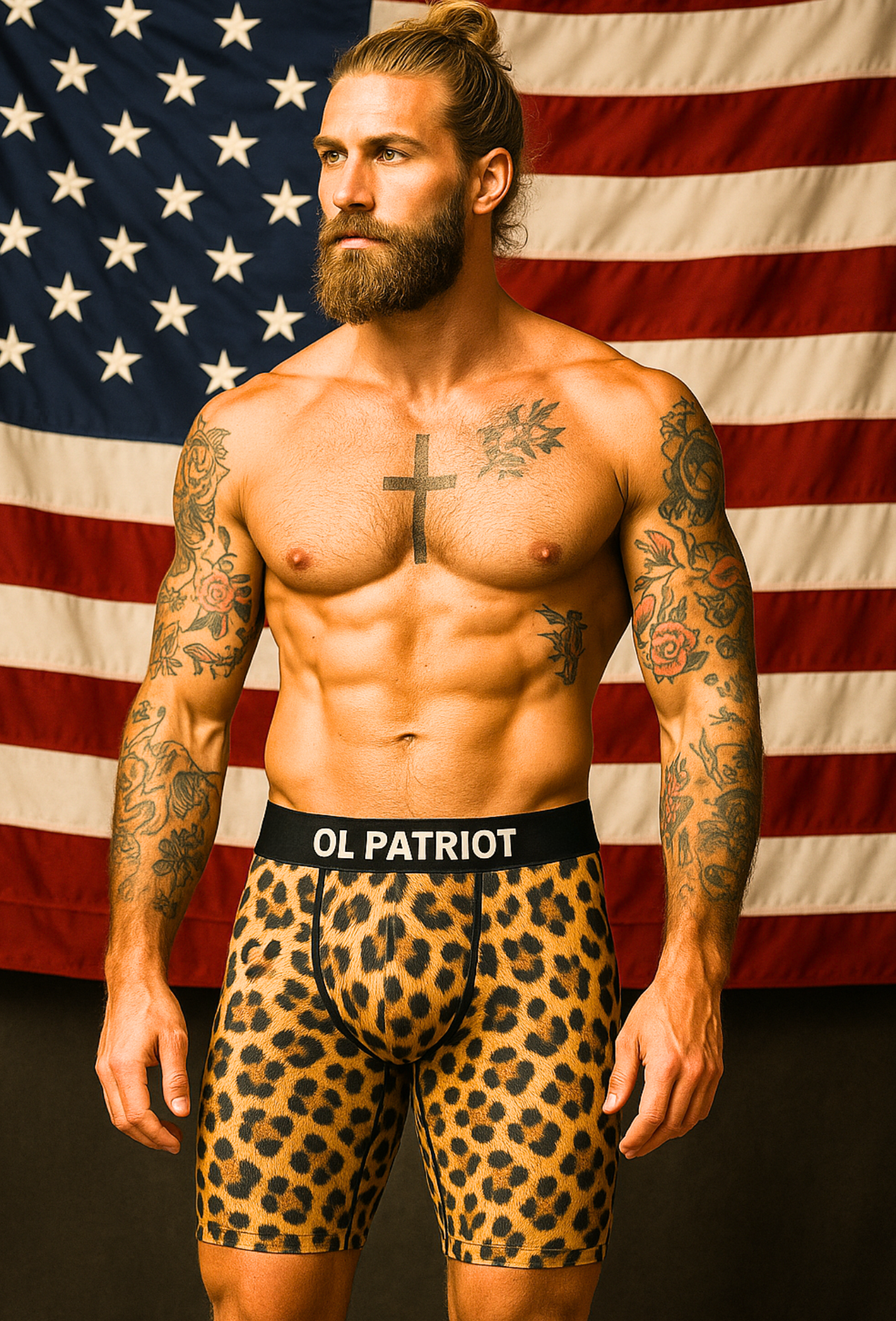 LIBERTY LEOPARD + OLD GLORY
