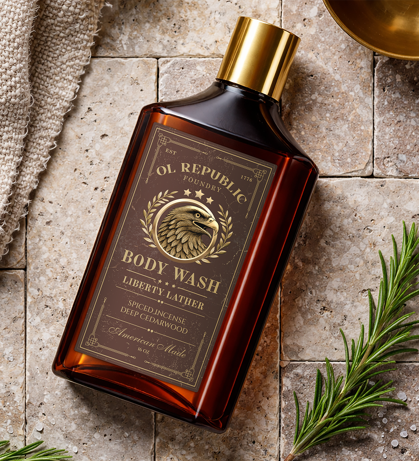 Liberty Lather 16 oz - (Beard & Body Wash)