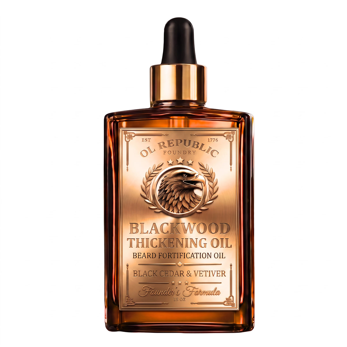 Blackwood Thickening Oil — Beard Fortification Oil